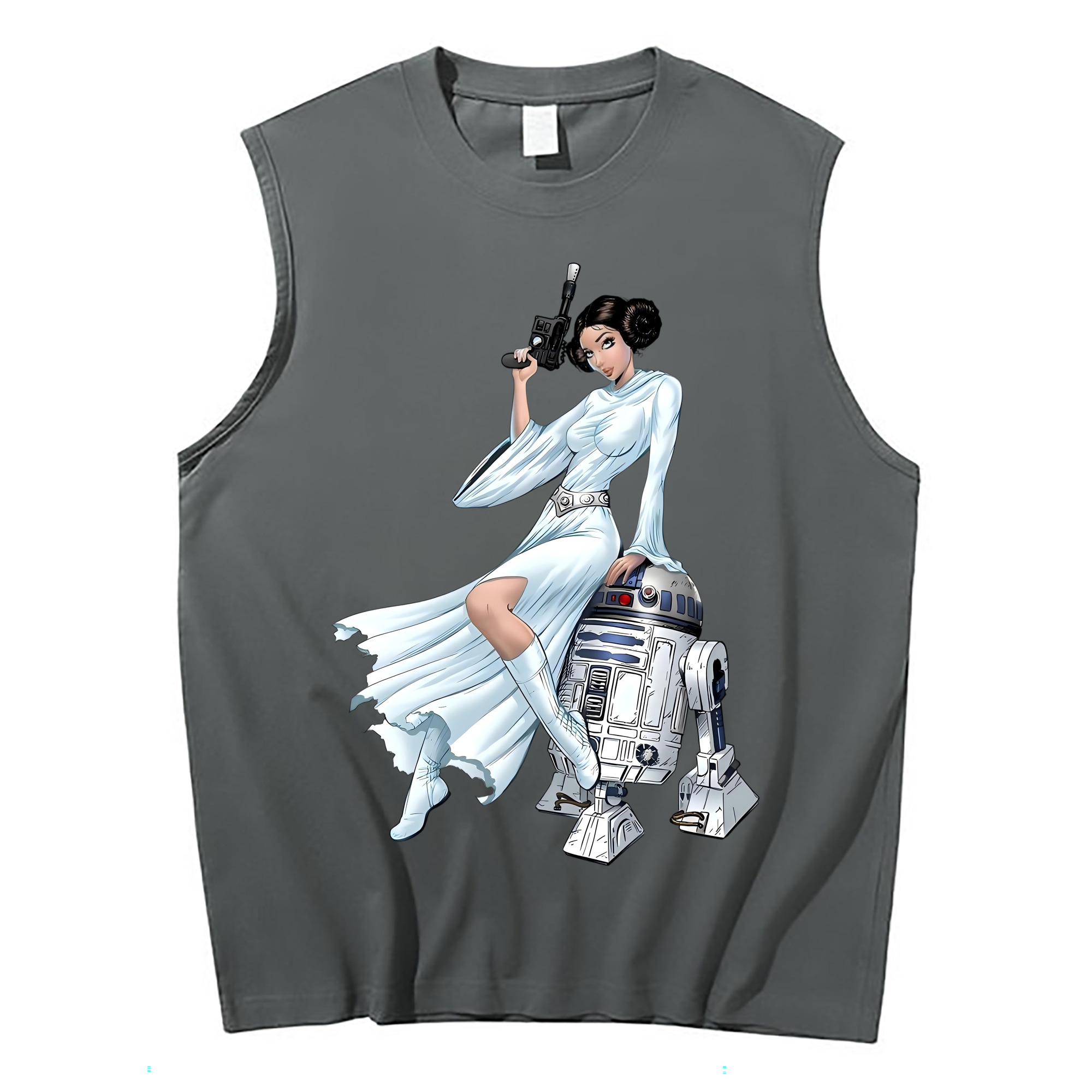 （画像用） スター・ウォーズ Star Wars コットン100％タンクトップ（フロントプリント）